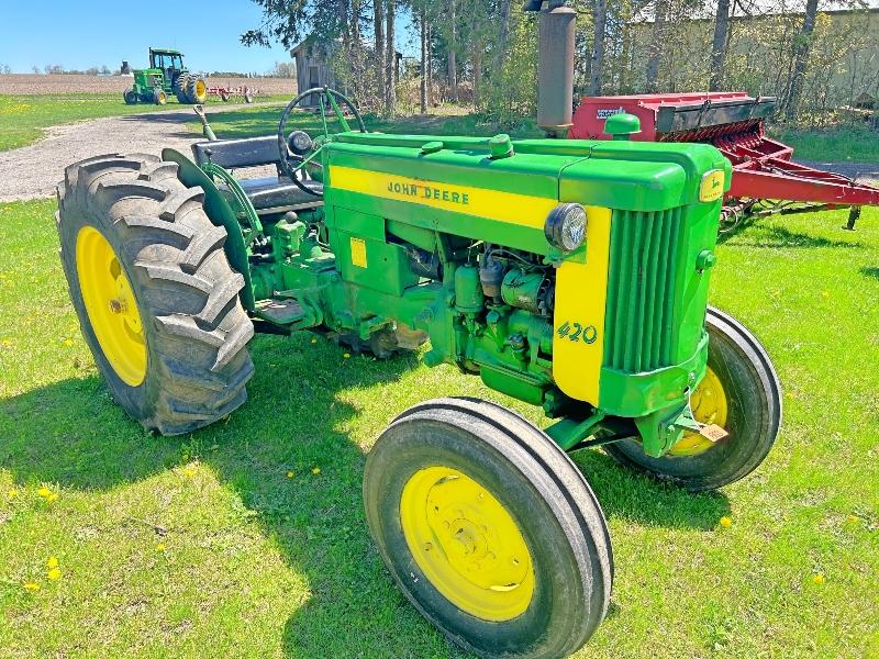 420 John Deere Gas Tractor