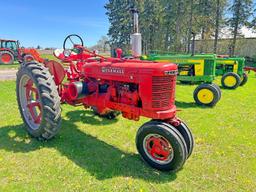 1950 Era Farmall H. with 12 Volt Battery