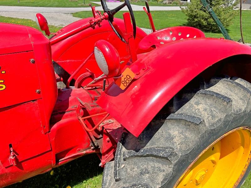 1940 Massey Harris 101 Junior Twin Power Gas Tractor