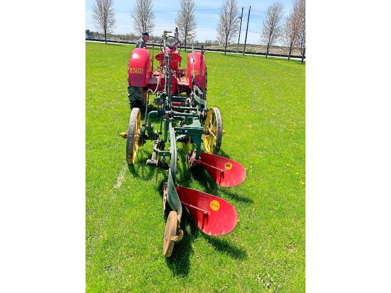 Massey Harris 2 Furrow Drag Plow with 202 Bottoms - New Shears