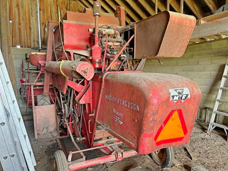 Massey Ferguson Super 35 Combine - Sold Not Running, As Is