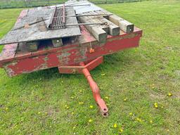 8' x 13'6" Single Axle Trailer with Two Good Tires