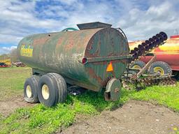 Husky Manure Tanker - As Is