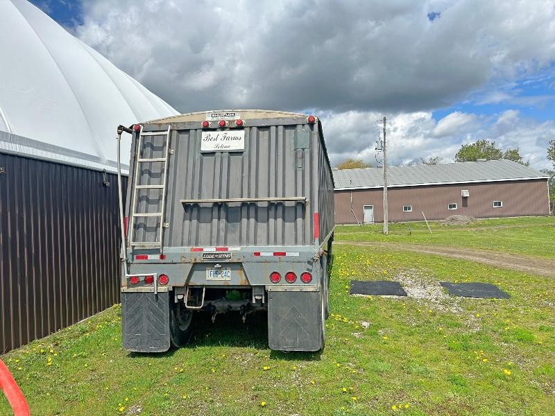 1986 Lode King 40' Tandem Belly Dump Trailer