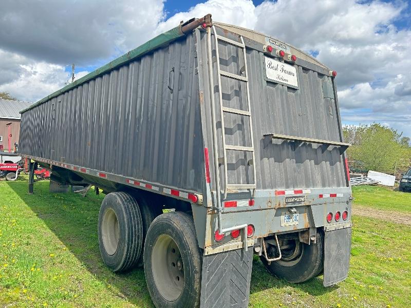 1986 Lode King 40' Tandem Belly Dump Trailer