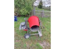 Cement Mixer With Brand New Champion Gas Engine