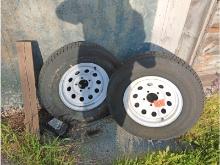 Trailer Tires & Rims 14"