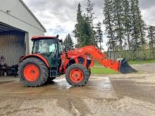 M5-0901 Kubota Hydraulic Shuttle Tractor with LA1854 Front End Loader with Alo
