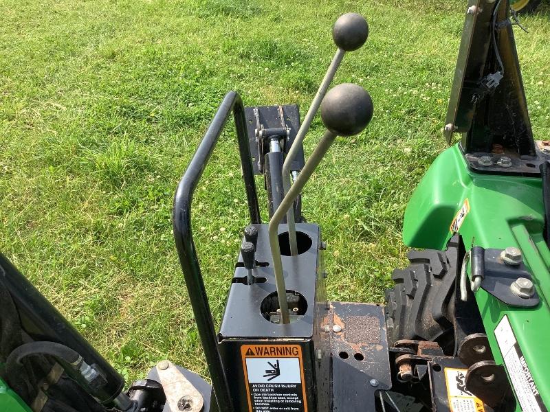 John Deere 2305 Compact MFWD Tractor With 200CX Loader & 260 Backhoe