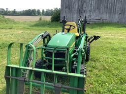 John Deere 2305 Compact MFWD Tractor With 200CX Loader & 260 Backhoe