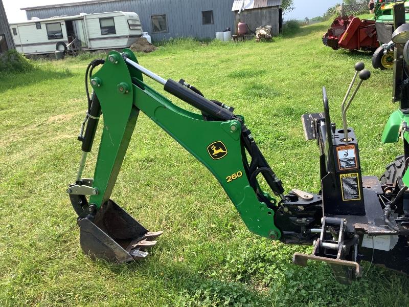 John Deere 2305 Compact MFWD Tractor With 200CX Loader & 260 Backhoe