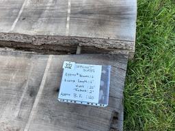 Walnut Live Edge 120 Board Feet