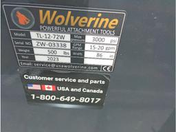 New Wolverine 72" Skid Steer Rototiller