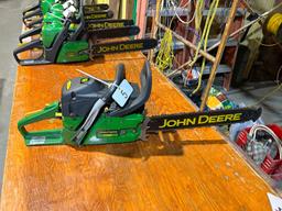 John Deere CS56 Chainsaw - 16" Bar - Runs