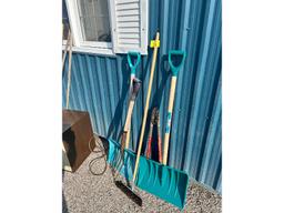 Snow Shovels, Fork, Pruners, Etc.
