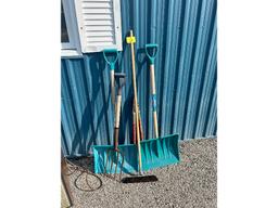 Snow Shovels, Fork, Pruners, Etc.