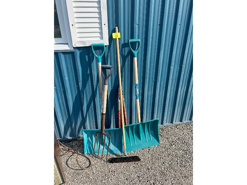 Snow Shovels, Fork, Pruners, Etc.