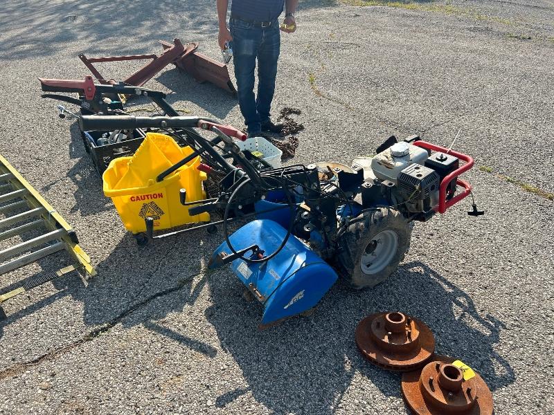 BCS Rototiller Honda Engine - Pulls Over