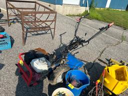 BCS Rototiller Honda Engine - Pulls Over