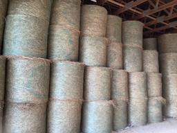 20 - 4x4 Bales of First Cut Hay