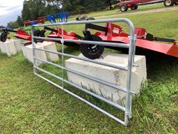 New True North 10'x48" Galvanized 6 Bar Gate