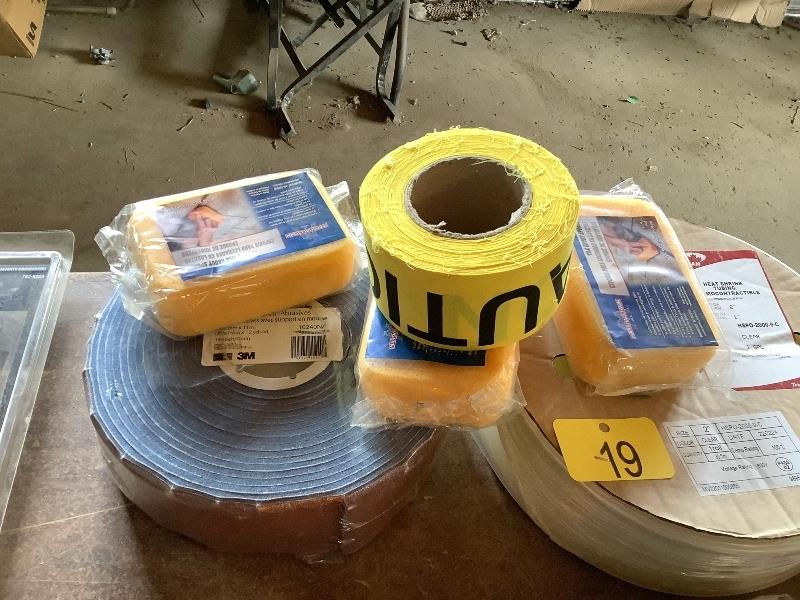 New Heat Shrink, Caution Tape, Etc.