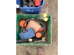 Skid of Assorted Air & Power Tools, Etc.