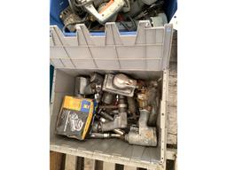 Skid of Assorted Air & Power Tools, Etc.