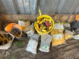 Assorted Electric Fence Insulators, Etc.
