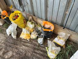 Assorted Electric Fence Insulators, Etc.