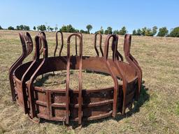 Tombstone Round Bale Feeder