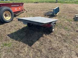 4' x 6' Bumper Hitch Utility Trailer