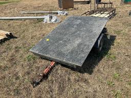4' x 6' Bumper Hitch Utility Trailer