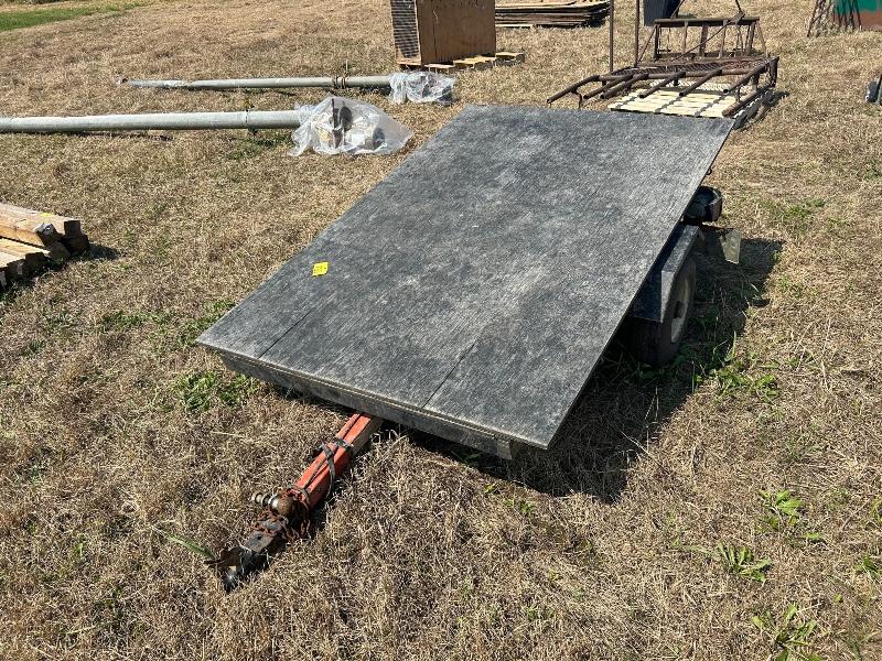 4' x 6' Bumper Hitch Utility Trailer