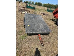 4' x 6' Bumper Hitch Utility Trailer