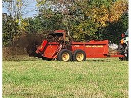 195 New Holland Manure Spreader - Used This Fall