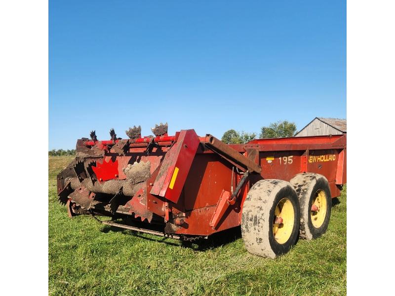 195 New Holland Manure Spreader - Used This Fall