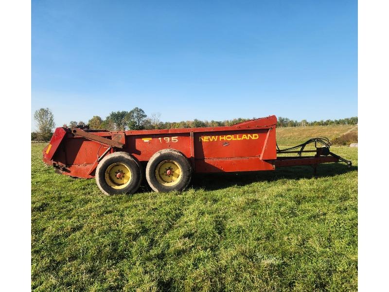 195 New Holland Manure Spreader - Used This Fall