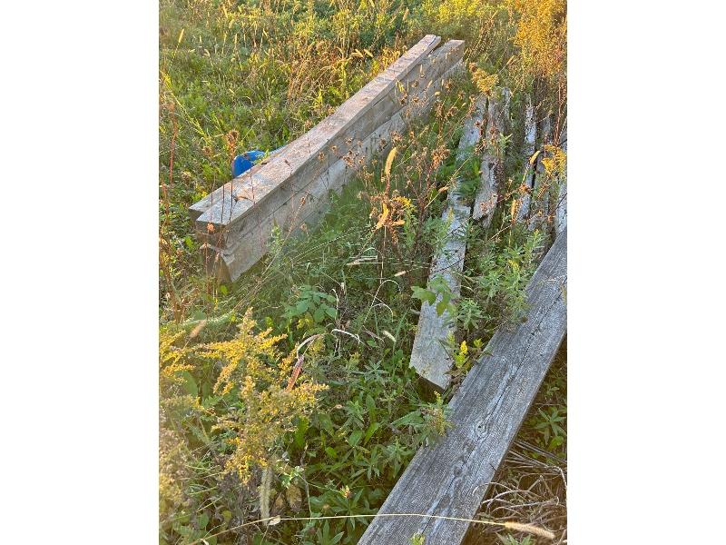 5 Pieces of 6" x 6"" x 12' Timbers