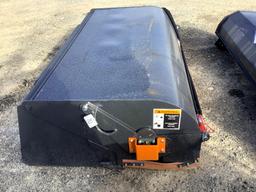 New Wolverine Skid Steer 72" Enclosed Sweeper