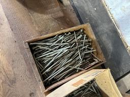 3 Partial Boxes of Nails