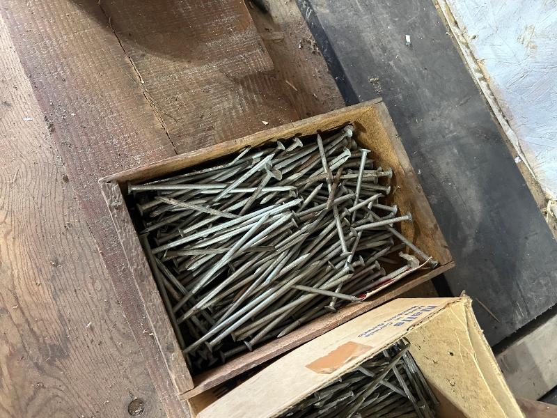 3 Partial Boxes of Nails