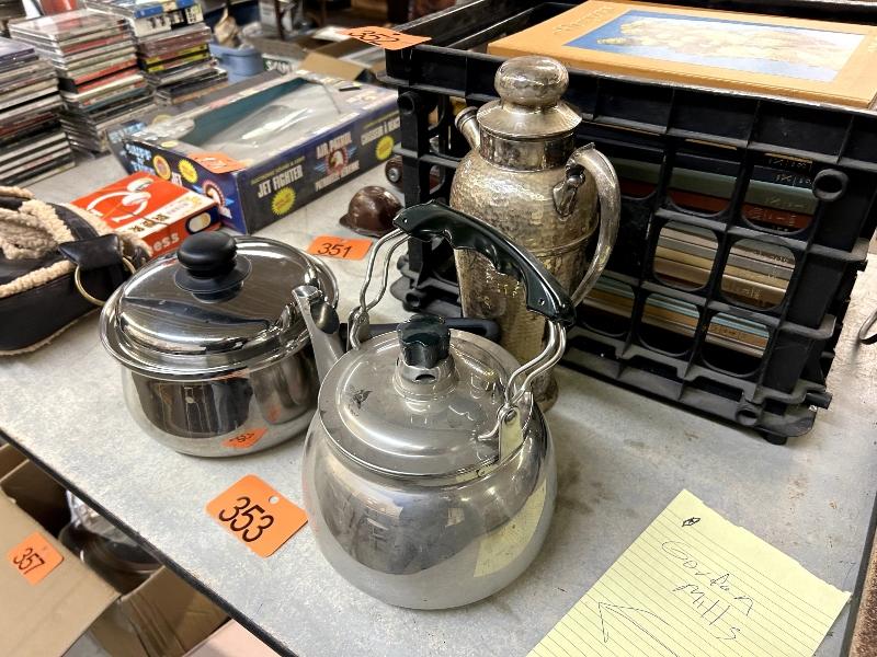 Kettles, Etc.