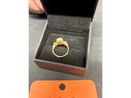 10kt Gold Ring With Opal