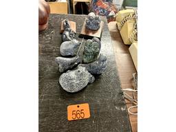 Row of Soapstone