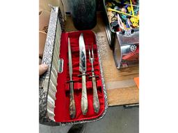 Carving Set, Etc.