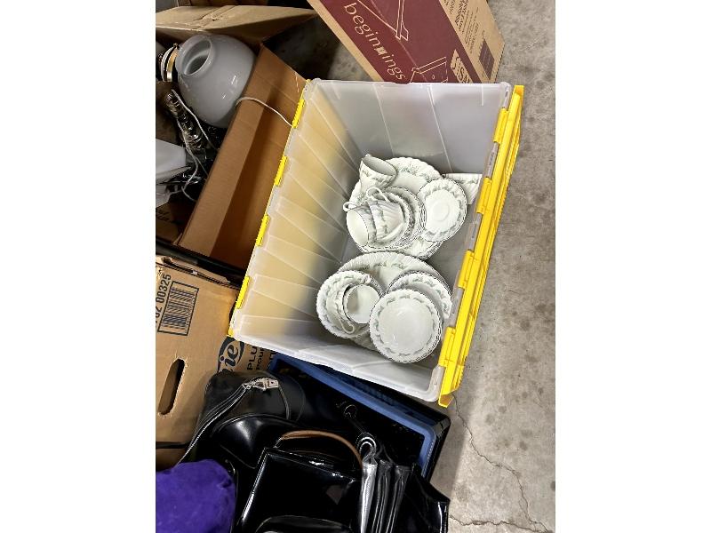 4 Boxes of Household Items