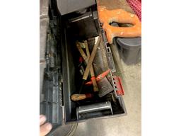 3 Totes of Tools & Construction Materials