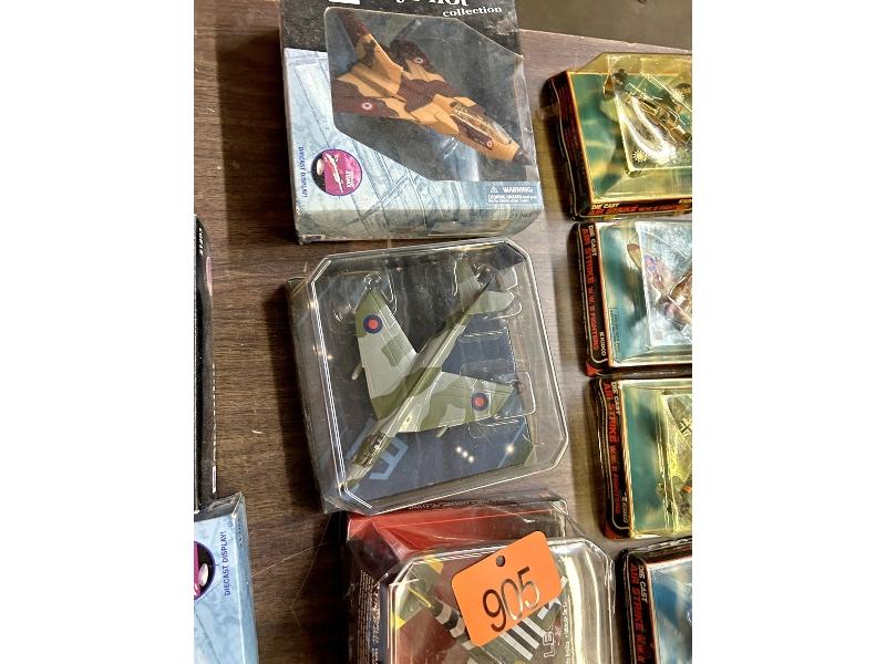 3 Die Cast Model Planes
