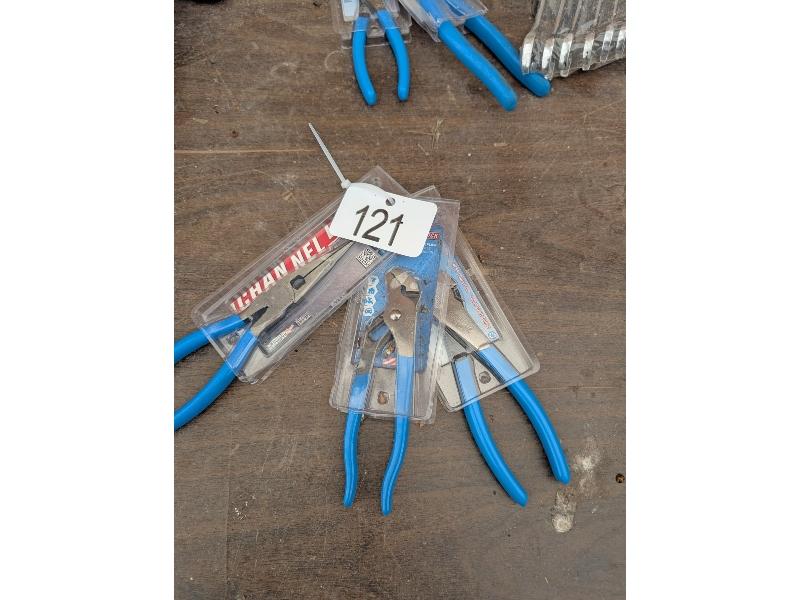 3 Pairs of New Channel Lock Pliers